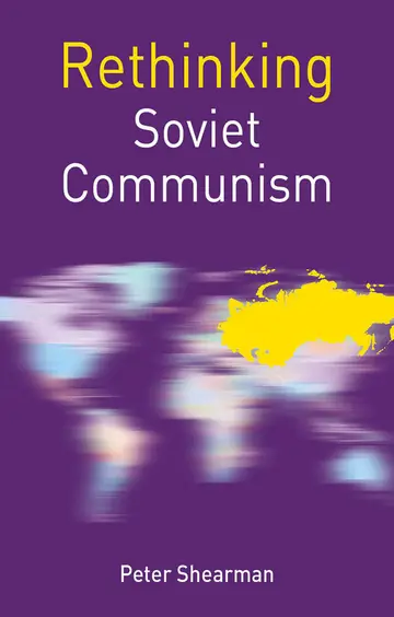 Cover of Rethinking Soviet Communism