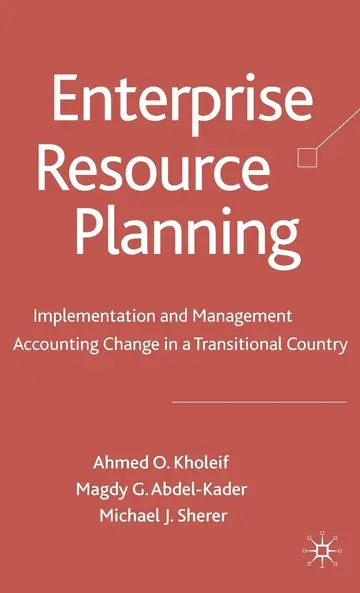 Cover of Enterprise Resource Planning