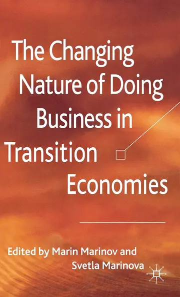 Cover of The Changing Nature of Doing Business in Transition Economies