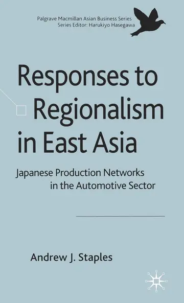 Cover of Responses to Regionalism in East Asia