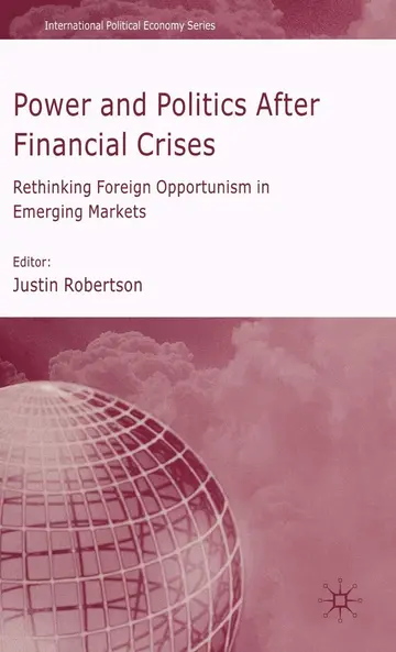 Cover of Power and Politics After Financial Crises
