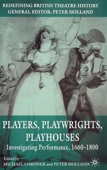 Cover of Players, Playwrights, Playhouses