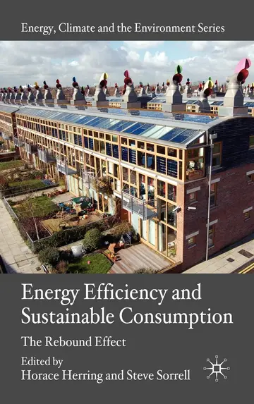 Cover of Energy Efficiency and Sustainable Consumption