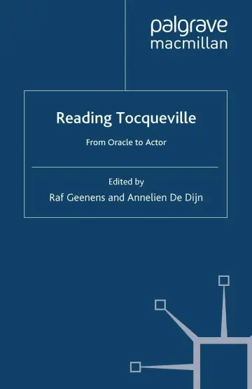 Cover of Reading Tocqueville