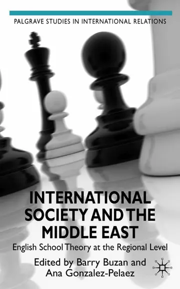 Cover of International Society and the Middle East