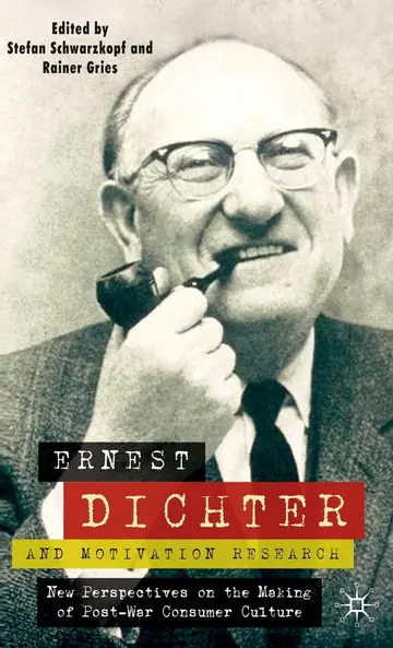 Cover of Ernest Dichter and Motivation Research