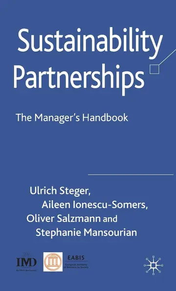 Cover of Sustainability Partnerships