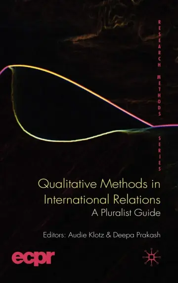 Cover of Qualitative Methods in International Relations