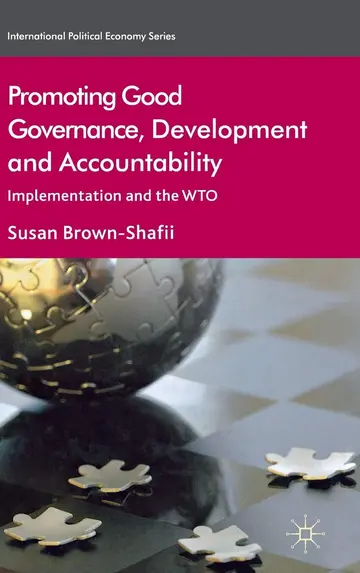 Cover of Promoting Good Governance, Development and Accountability