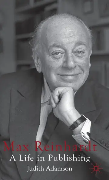 Cover of Max Reinhardt