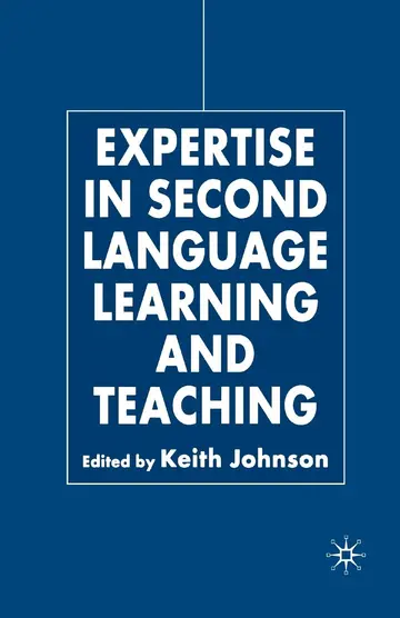 Cover of Expertise in Second Language Learning and Teaching