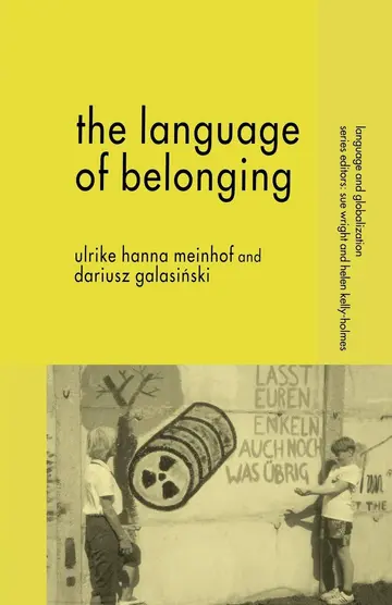 Cover of The Language of Belonging