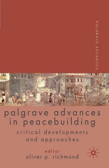 Cover of Palgrave Advances in Peacebuilding