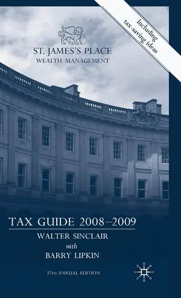 Cover of St James's Place Tax Guide 2008-2009