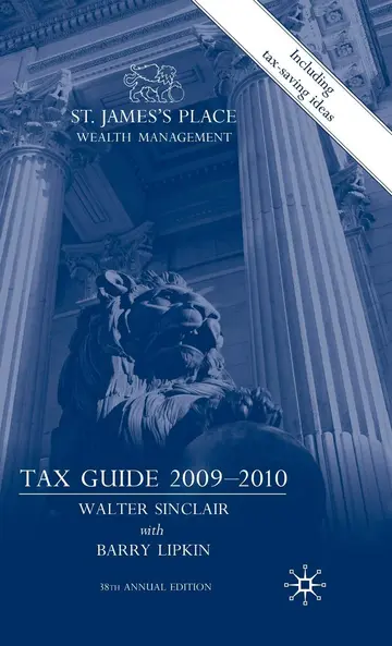Cover of St. James’s Place Wealth Management Tax Guide 2009–2010