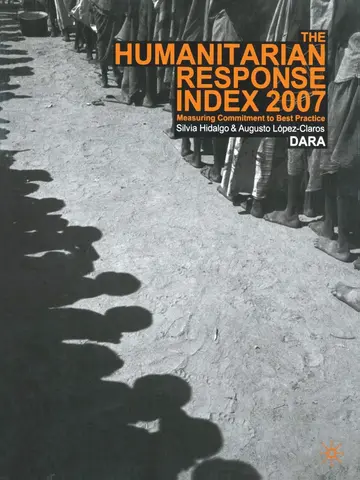 Cover of Humanitarian Response Index 2007