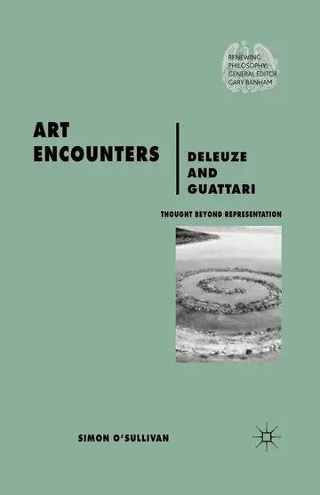 Cover of Art Encounters Deleuze and Guattari