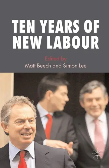 Cover of Ten Years of New Labour