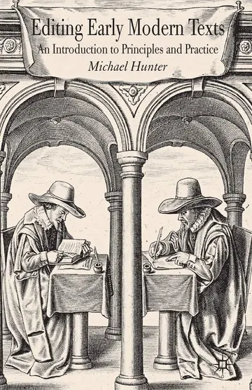 Cover of Editing Early Modern Texts