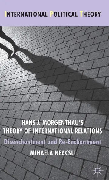 Cover of Hans J. Morgenthau's Theory of International Relations