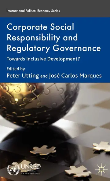 Cover of Corporate Social Responsibility and Regulatory Governance