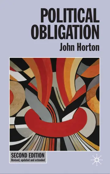 Cover of Political Obligation