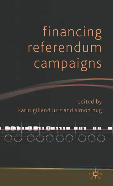 Cover of Financing Referendum Campaigns