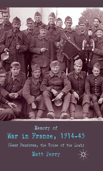 Cover of Memory of War in France, 1914-45