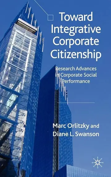 Cover of Toward Integrative Corporate Citizenship