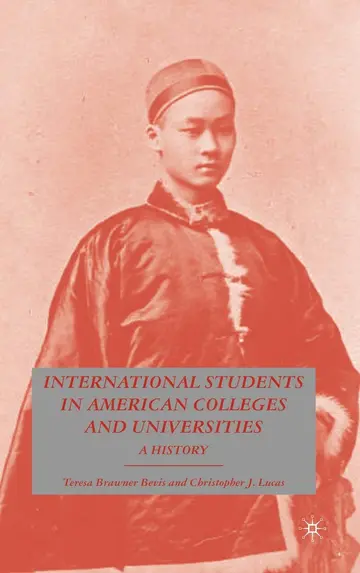 Cover of International Students in American Colleges and Universities
