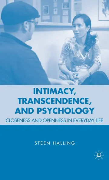 Cover of Intimacy, Transcendence, and Psychology