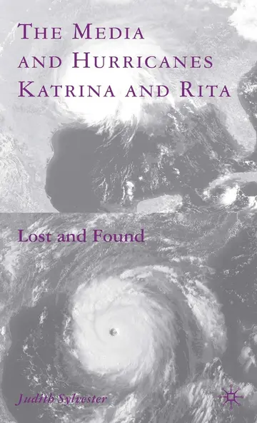 Cover of The Media and Hurricanes Katrina and Rita