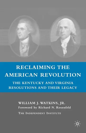 Cover of Reclaiming the American Revolution
