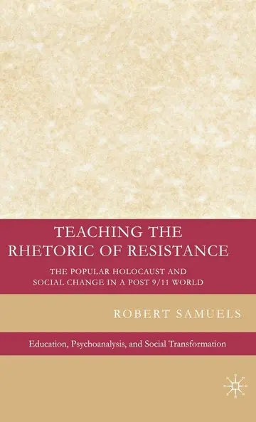 Cover of Teaching the Rhetoric of Resistance