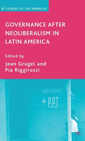 Cover of Governance after Neoliberalism in Latin America