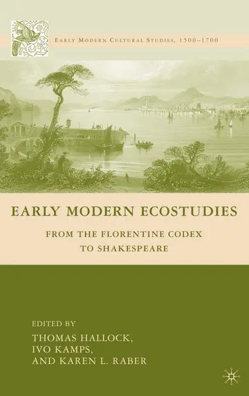 Cover of Early Modern Ecostudies