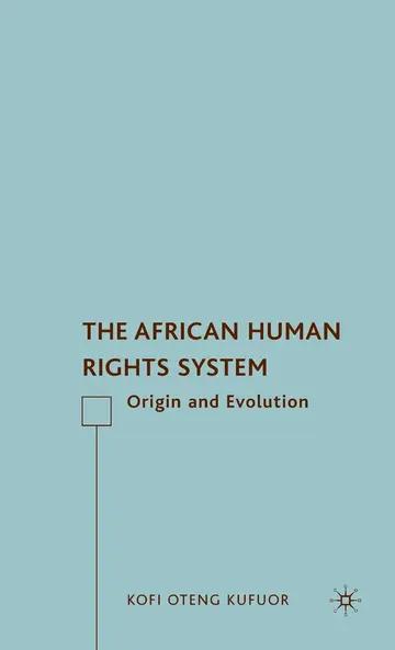 Cover of The African Human Rights System