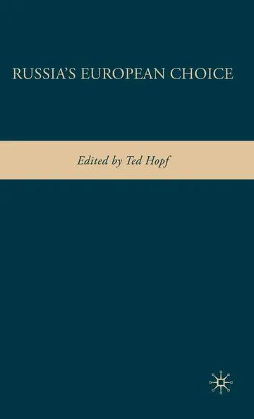 Cover of Russia's European Choice