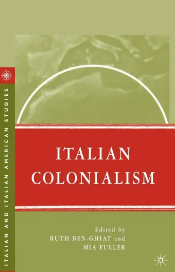 Cover of Italian Colonialism