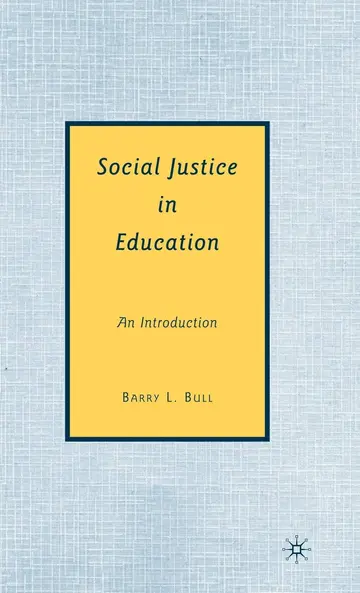 Cover of Social Justice in Education