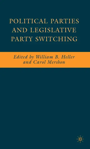 Cover of Political Parties and Legislative Party Switching