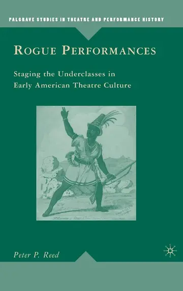 Cover of Staging Underclasses in Early American Theatre Culture