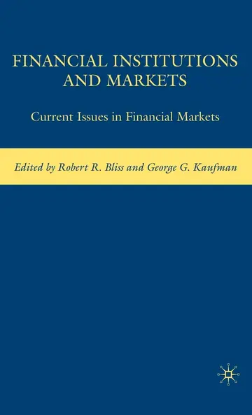 Cover of Financial Institutions and Markets