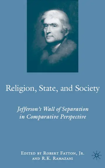 Cover of Religion, State, and Society