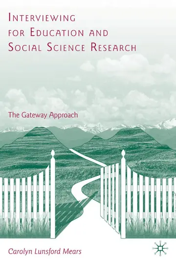 Cover of Interviewing for Education and Social Science Research
