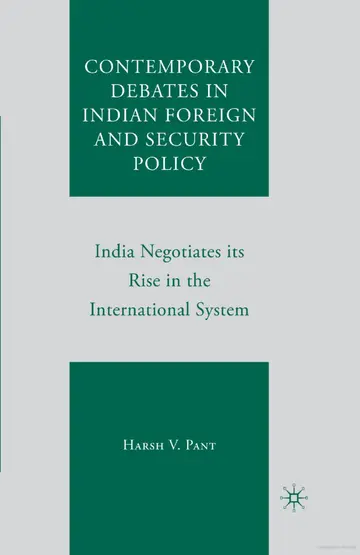 Cover of Contemporary Debates in Indian Foreign and Security Policy