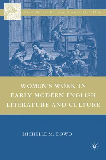 Cover of Women's Work in Early Modern English Literature and Culture