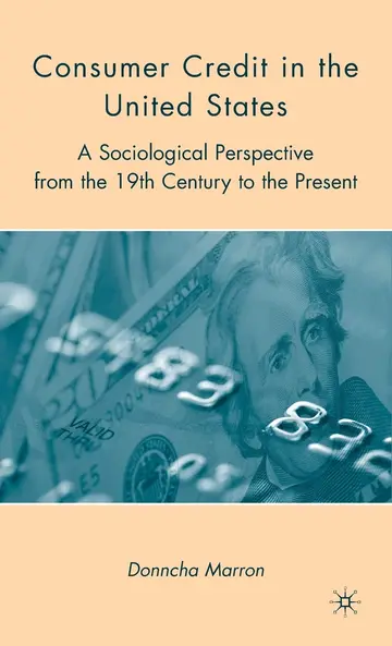 Cover of Consumer Credit in the United States