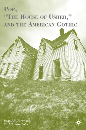 Cover of Poe, “The House of Usher,” and the American Gothic