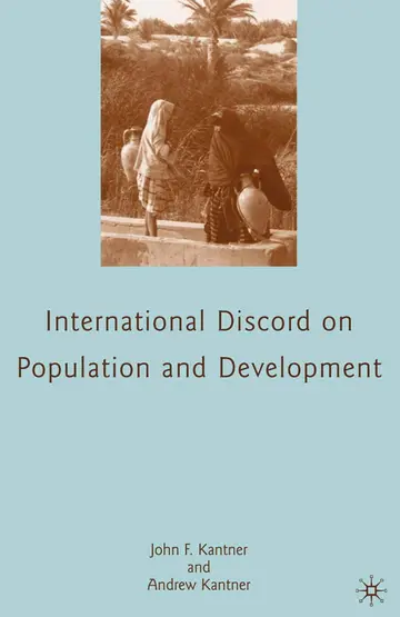Cover of International Discord on Population and Development